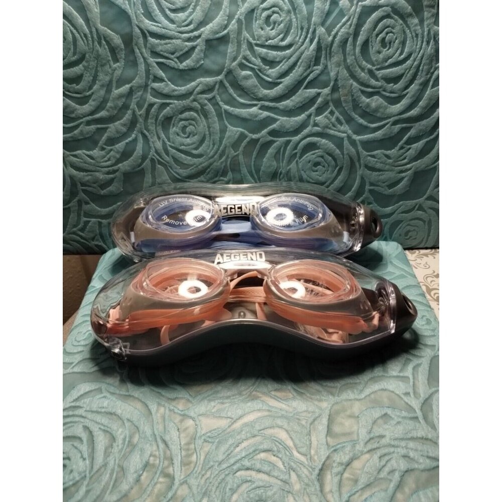 Swim Goggles, Swimming Goggles No Leaking Full Protection Adult Men Women Youth